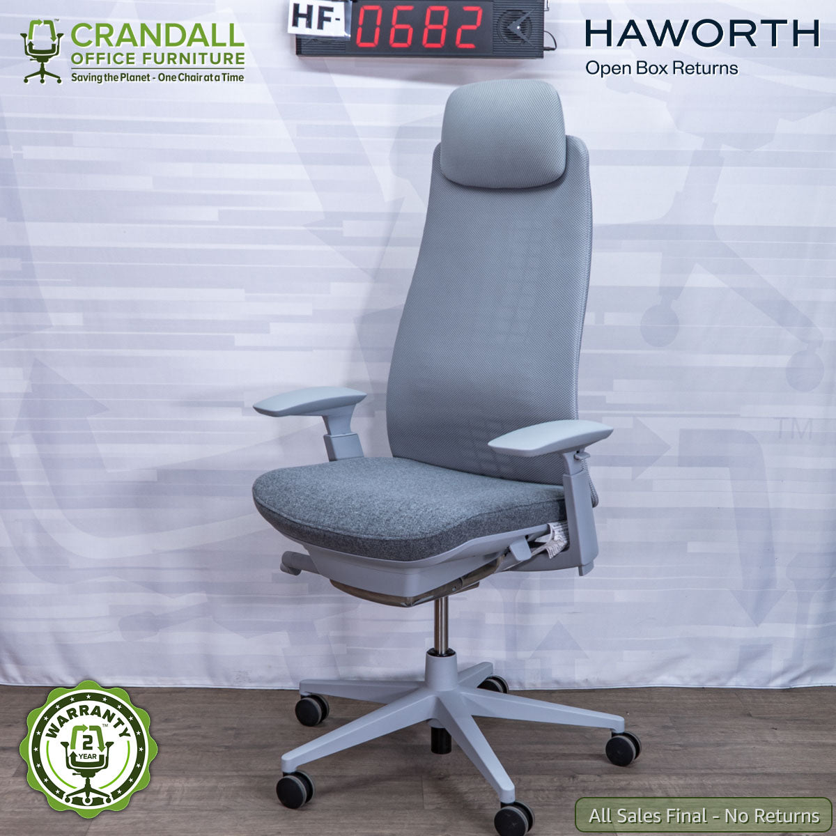 HF-0682 - Haworth Open Box Returns Fern