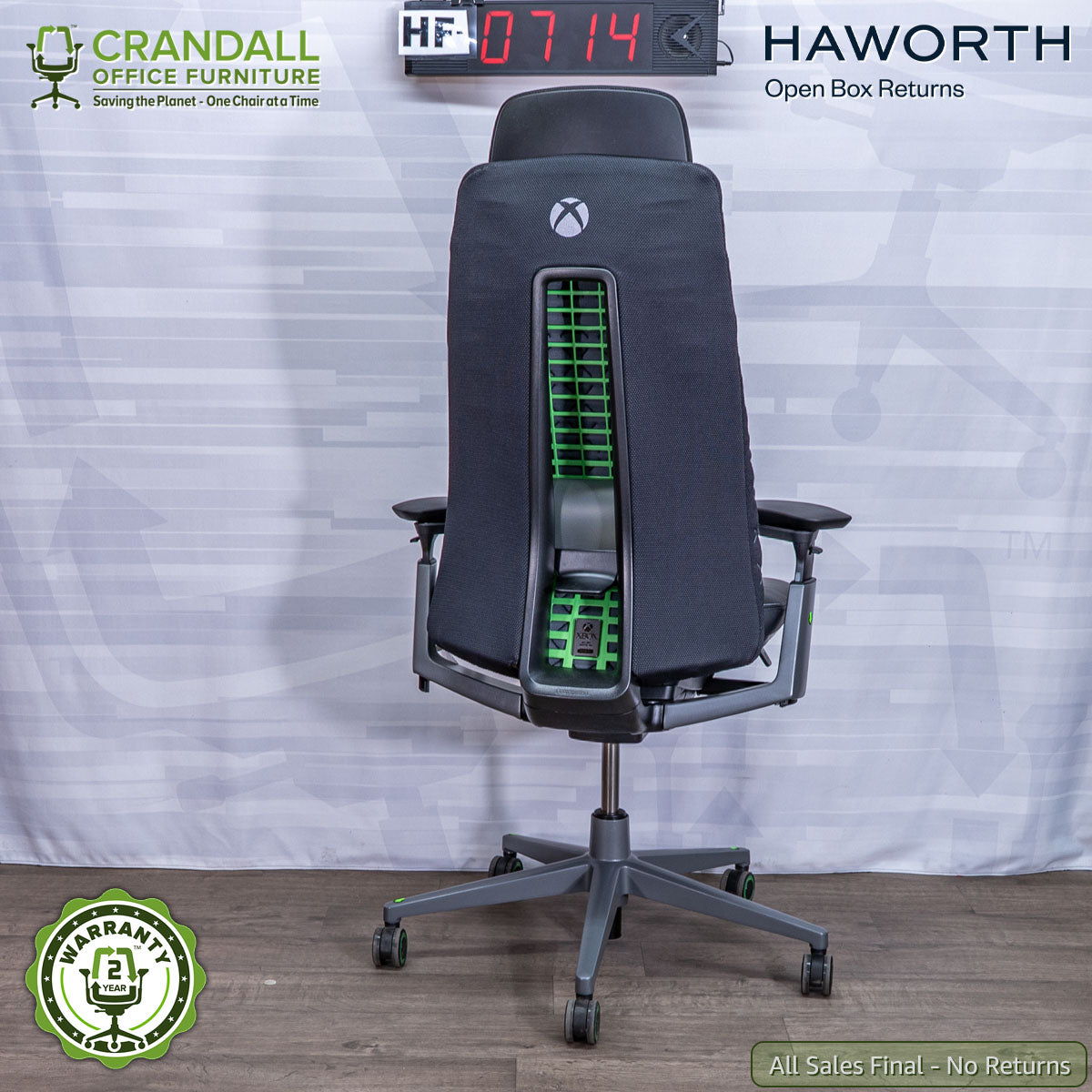 HF-0714 - Haworth Open Box Returns Fern - XBOX