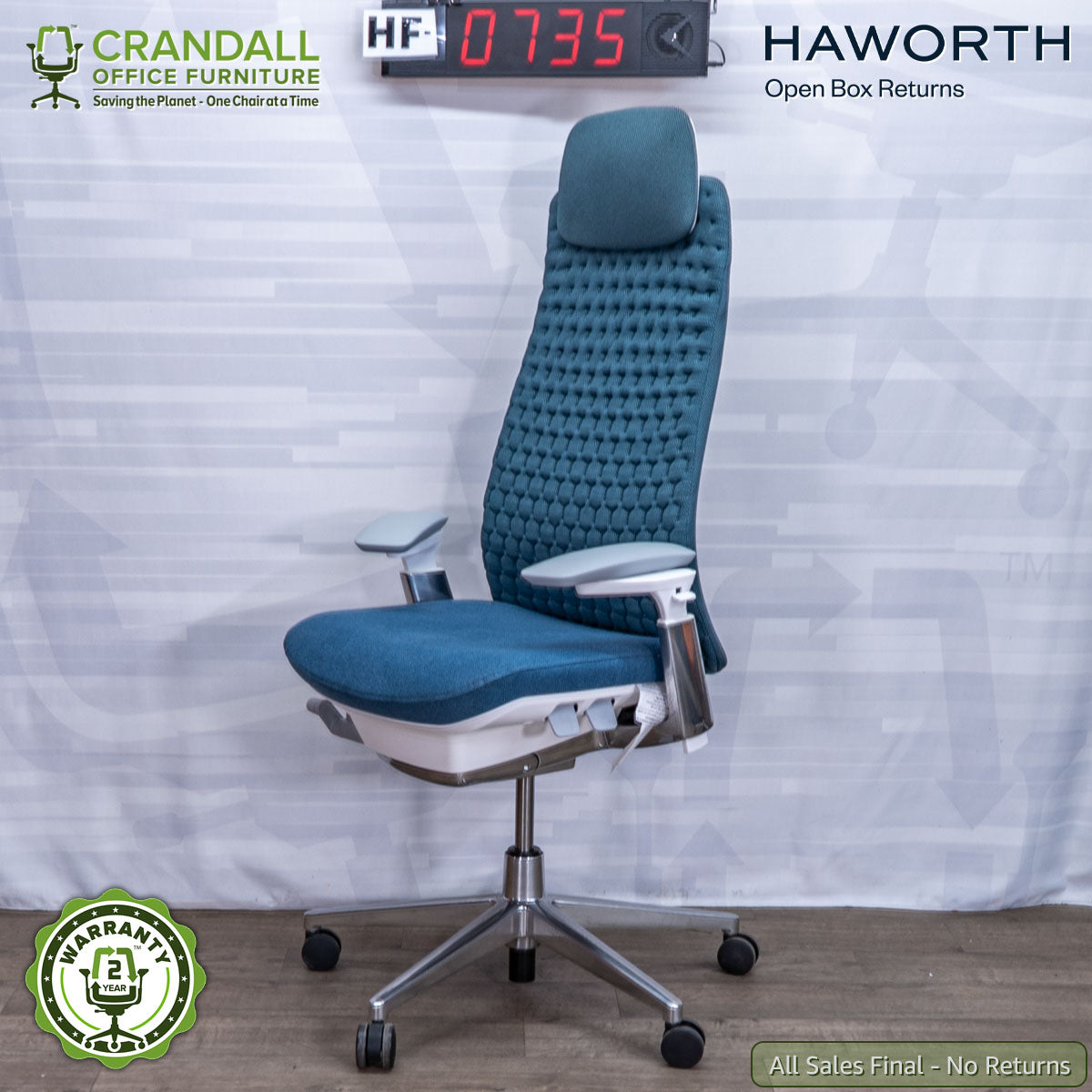 HF-0735 - Haworth Open Box Returns Fern