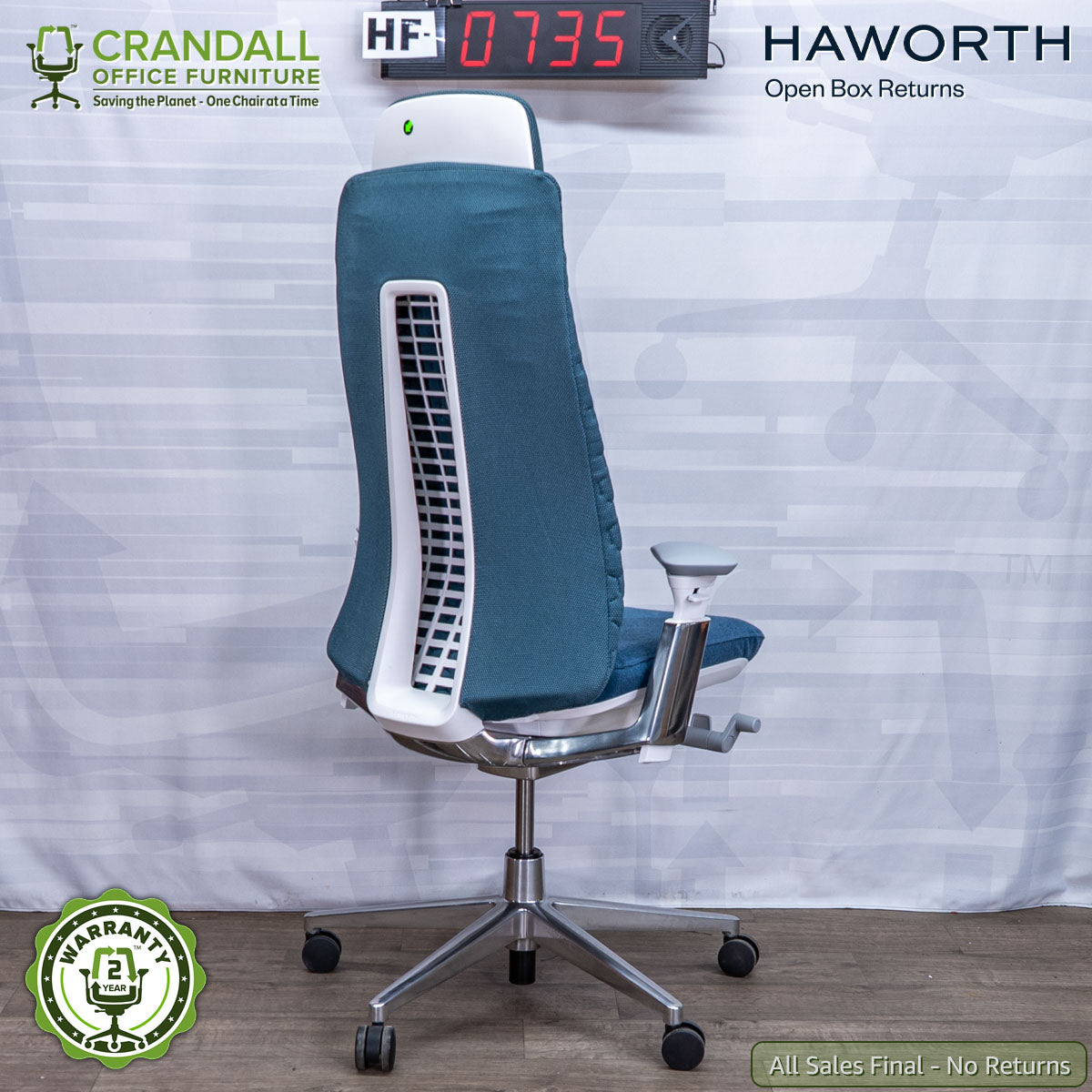 HF-0735 - Haworth Open Box Returns Fern