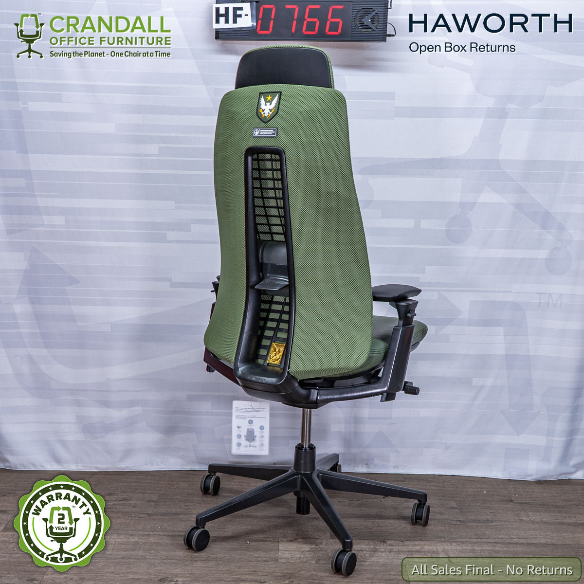 HF-0766 - Haworth Open Box Returns Fern