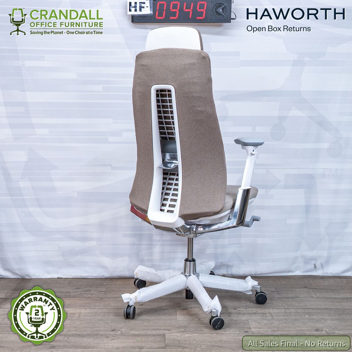 HF-0949 - Haworth Open Box Returns Fern with Headrest