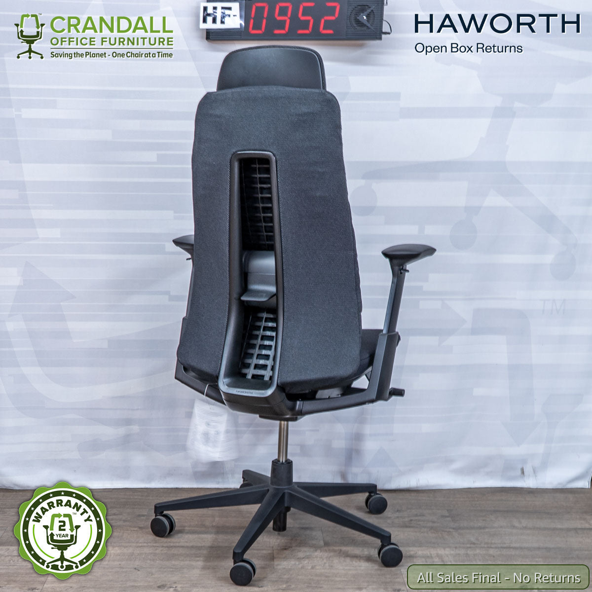 HF-0952 - Haworth Open Box Returns Fern with Headrest
