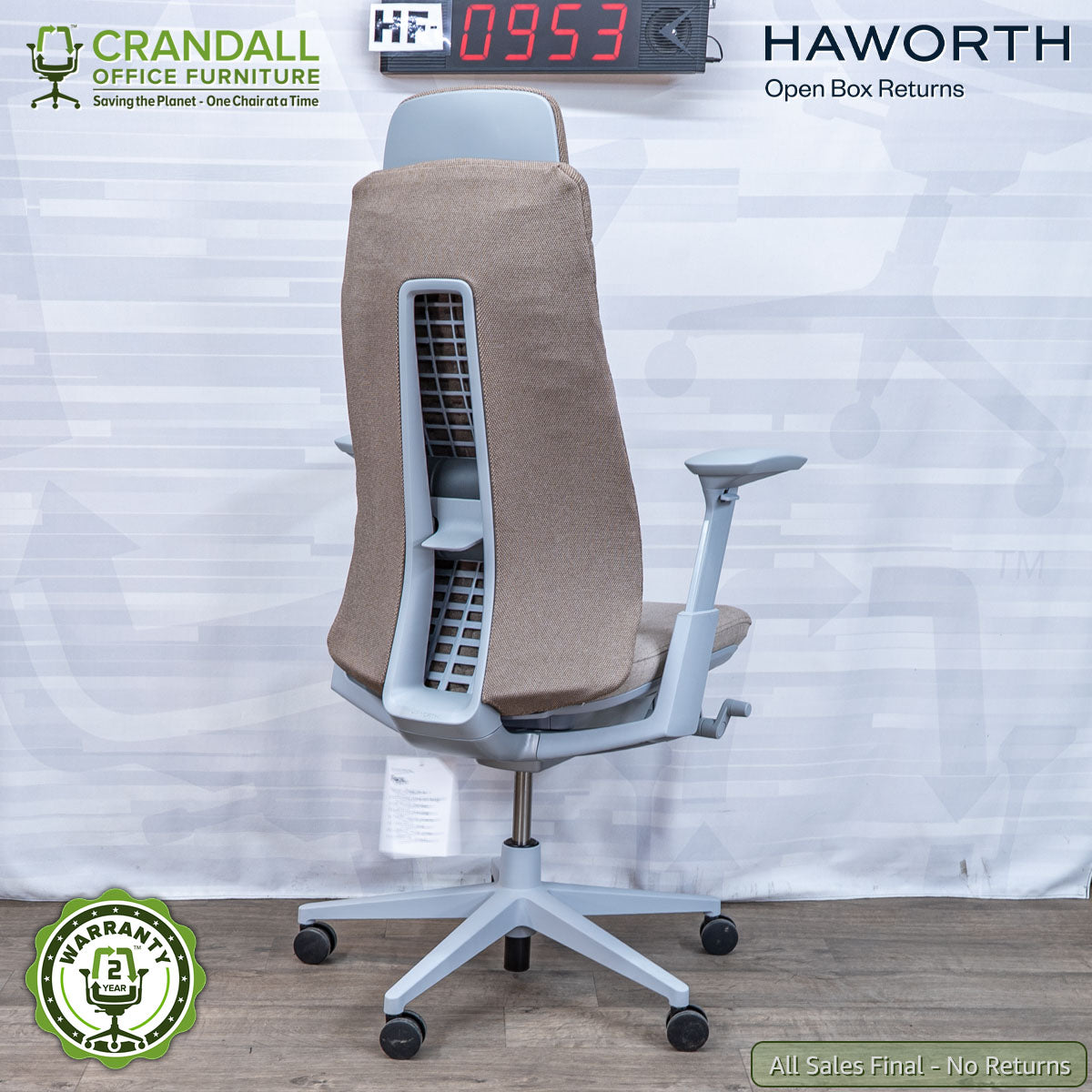 HF-0953 - Haworth Open Box Returns Fern with Headrest