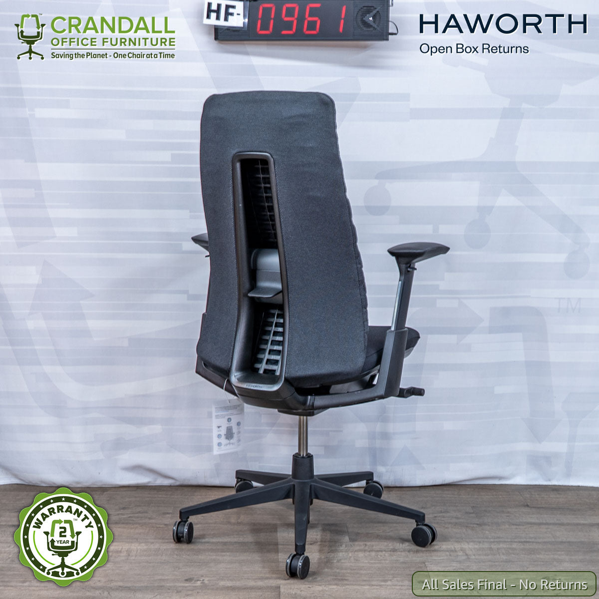 HF-0961 - Haworth Open Box Returns Fern