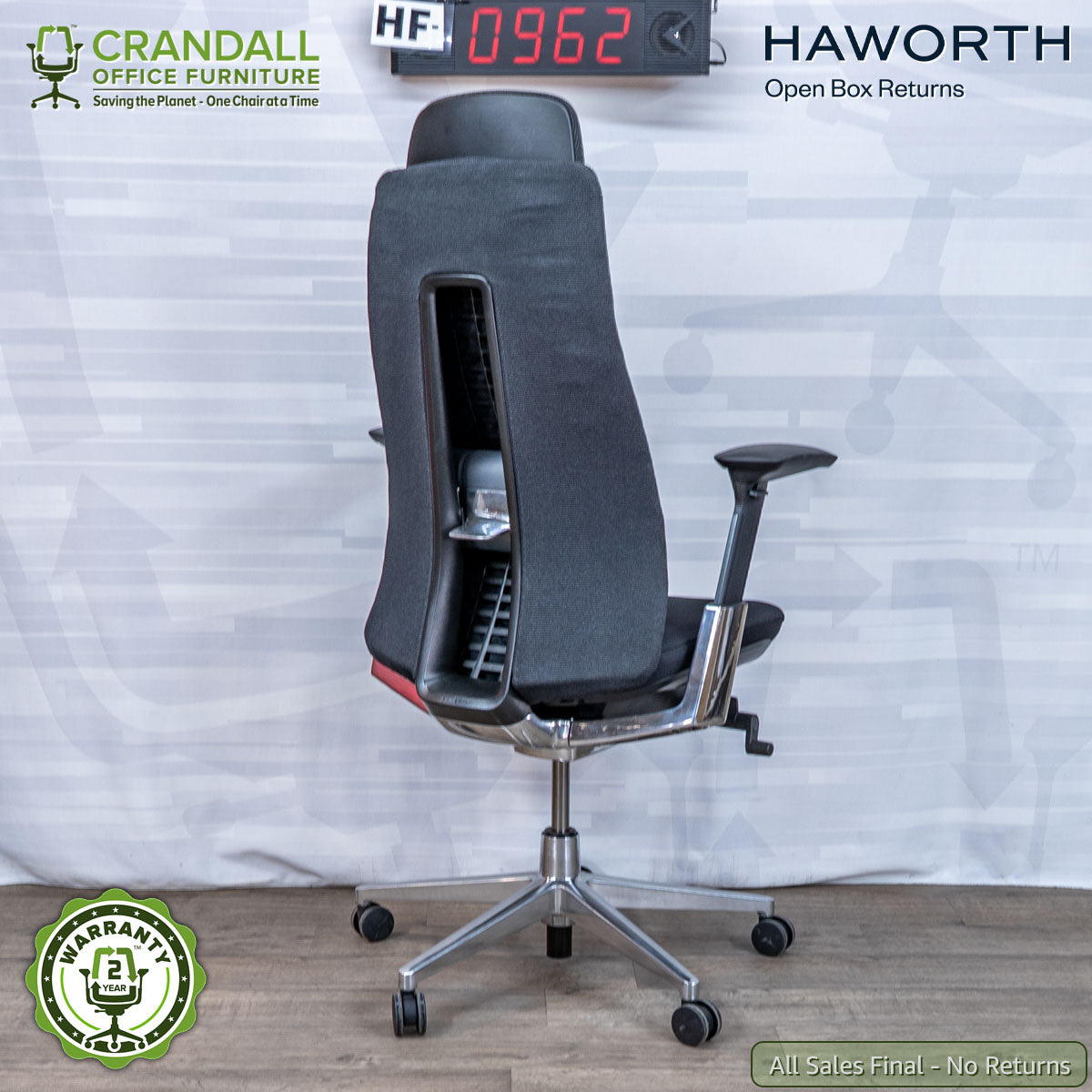 HF-0962 - Haworth Open Box Returns Fern with Headrest