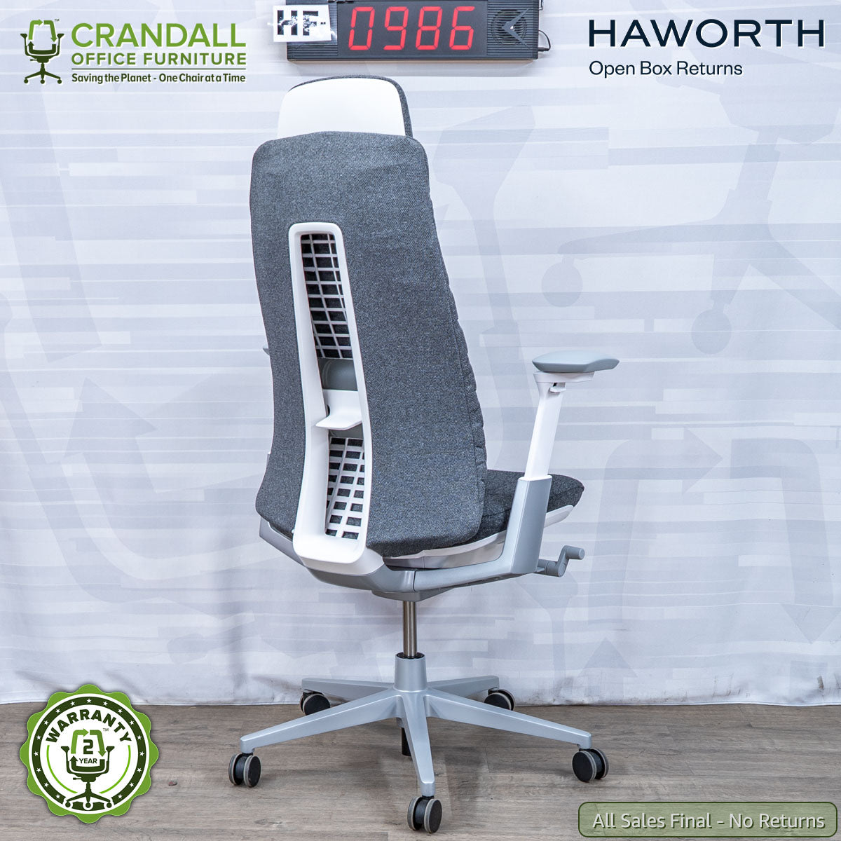 HF-0986 - Haworth Open Box Returns Fern with Headrest