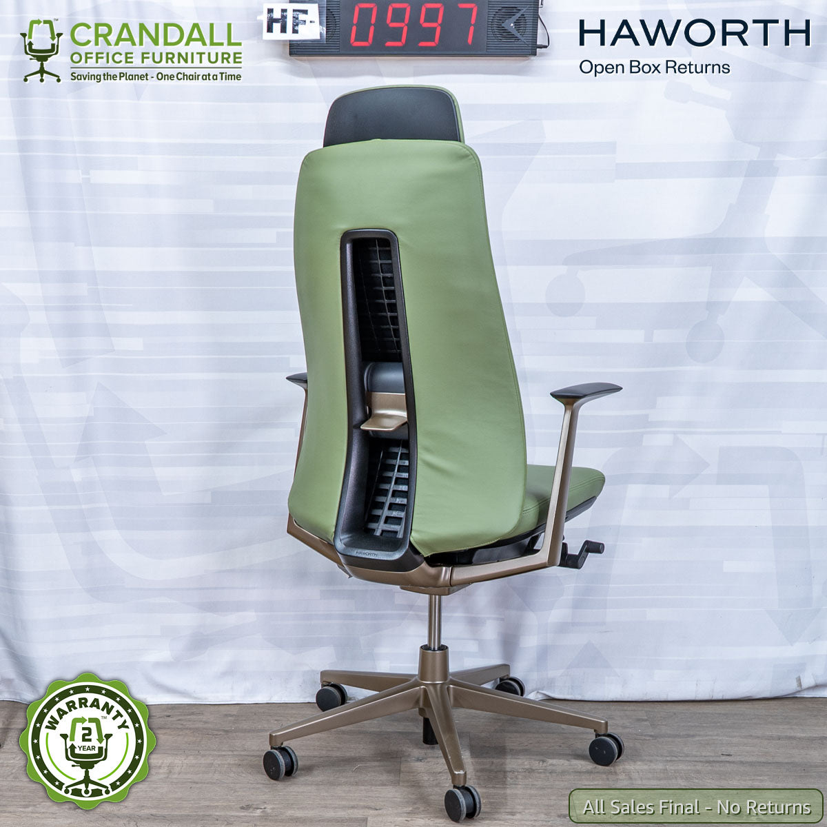 HF-0997 - Haworth Open Box Returns Fern