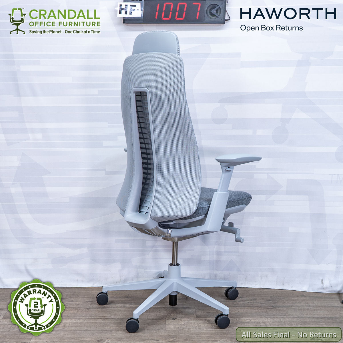 HF-1007 - Haworth Open Box Returns Fern with Headrest