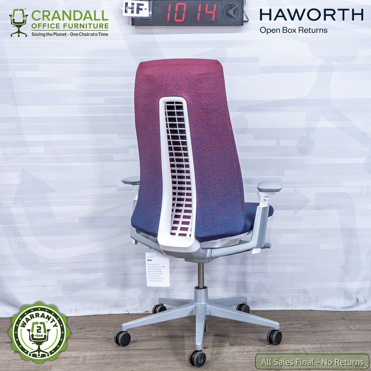 HF-1014 - Haworth Open Box Returns Fern