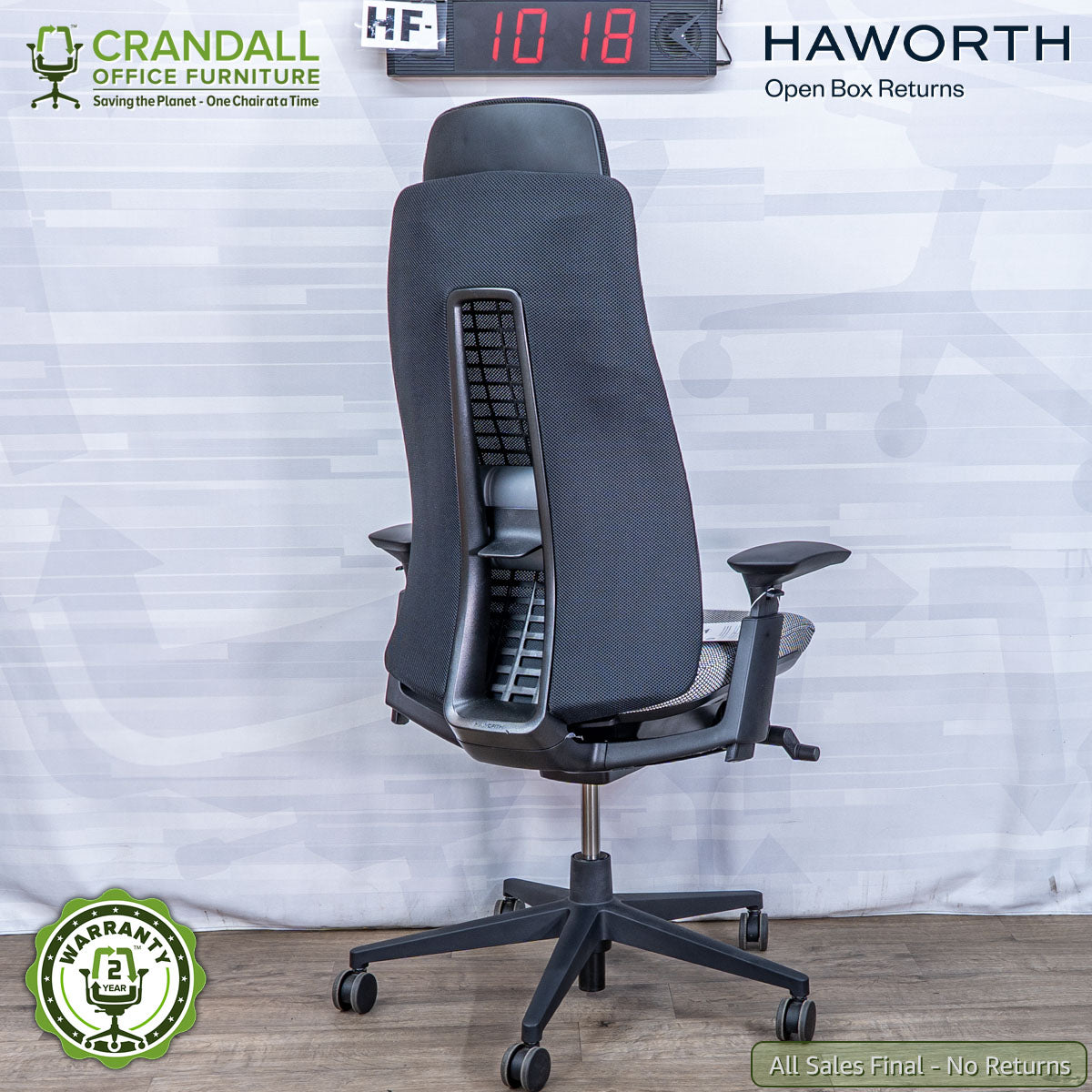 HF-1018 - Haworth Open Box Returns Fern
