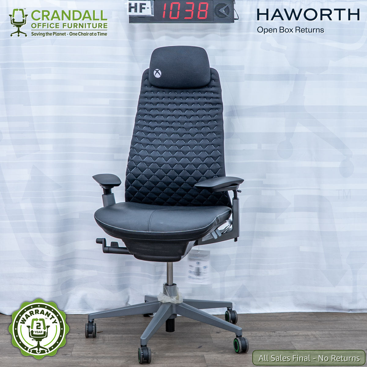 HF-1038 - Haworth Open Box Returns Fern with Headrest
