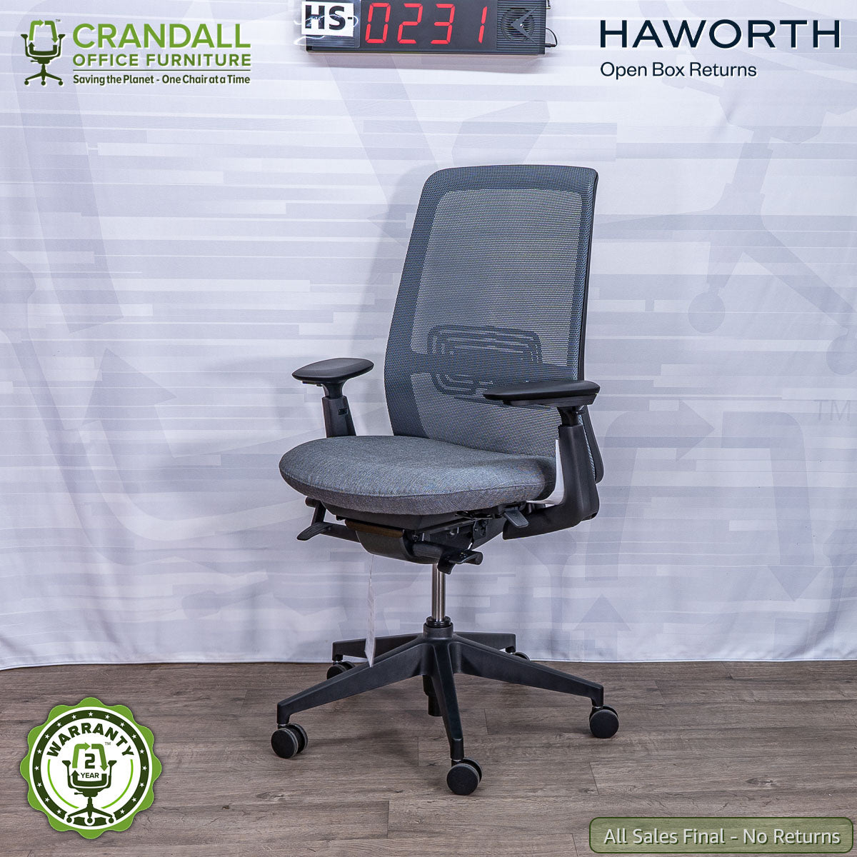 HS-0231 - Haworth Open Box Returns Soji