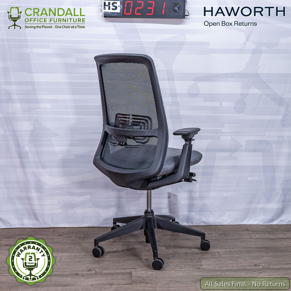 HS-0231 - Haworth Open Box Returns Soji