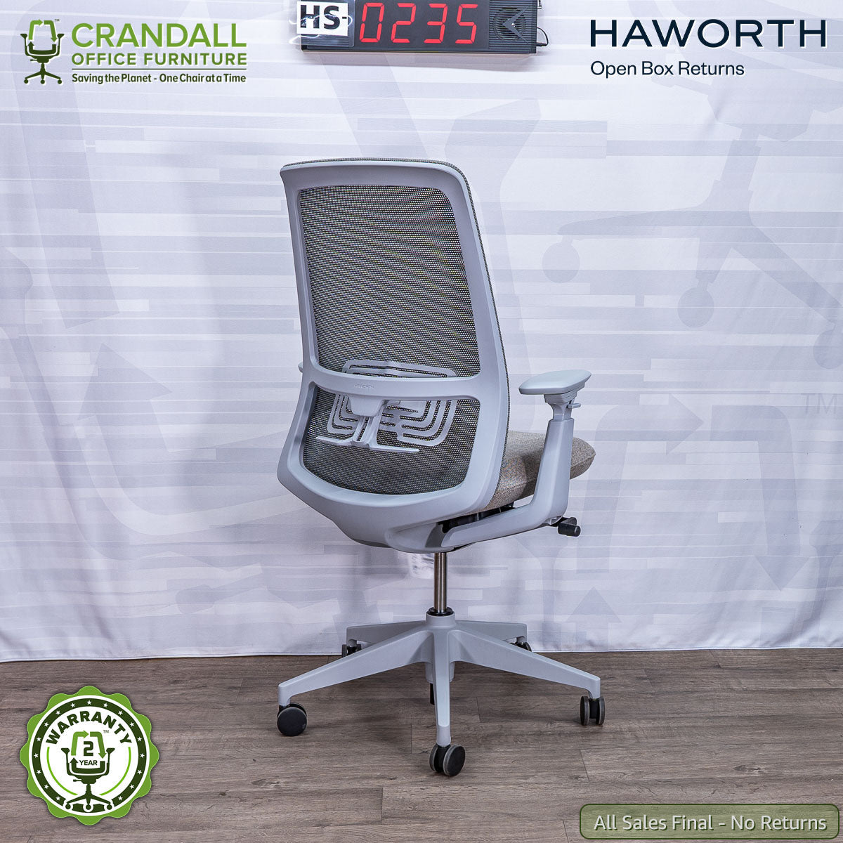 HS-0235 - Haworth Open Box Returns Soji