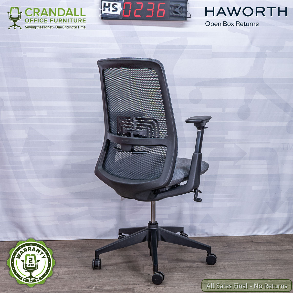 HS-0236 - Haworth Open Box Returns Soji