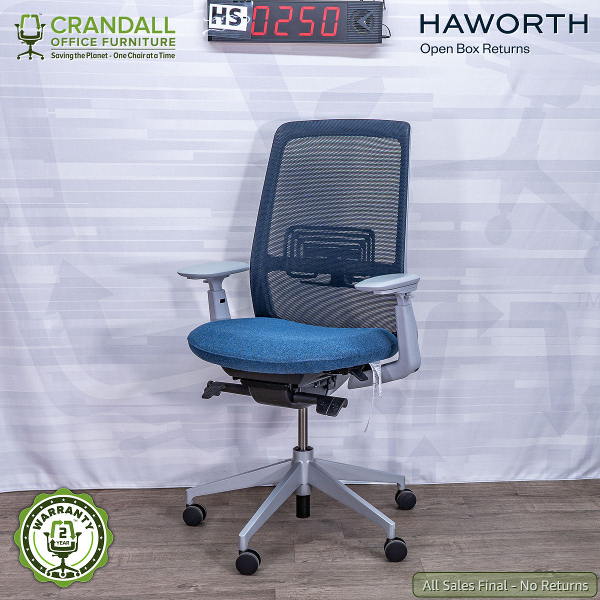 HS-0250 - Haworth Open Box Returns Soji