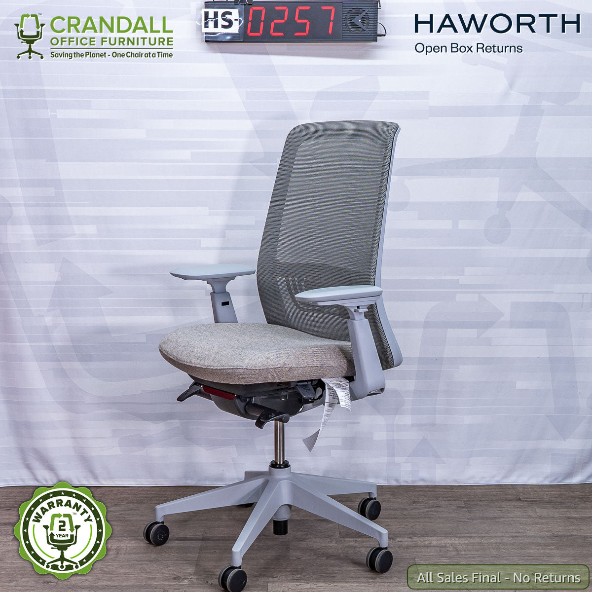 HS-0257 - Haworth Open Box Returns Soji