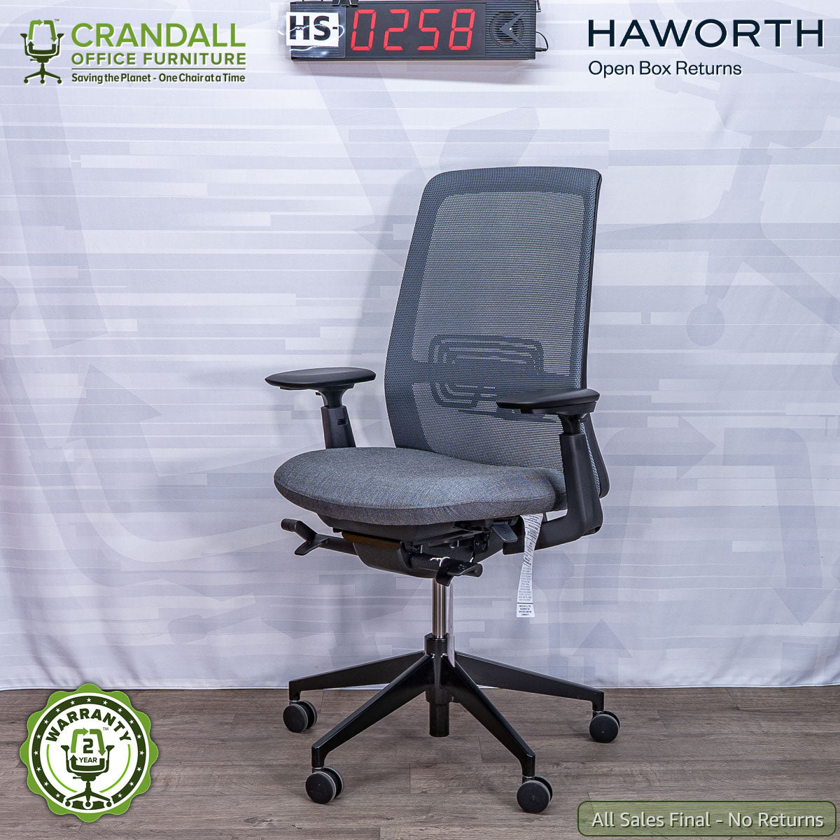 HS-0258 - Haworth Open Box Returns Soji