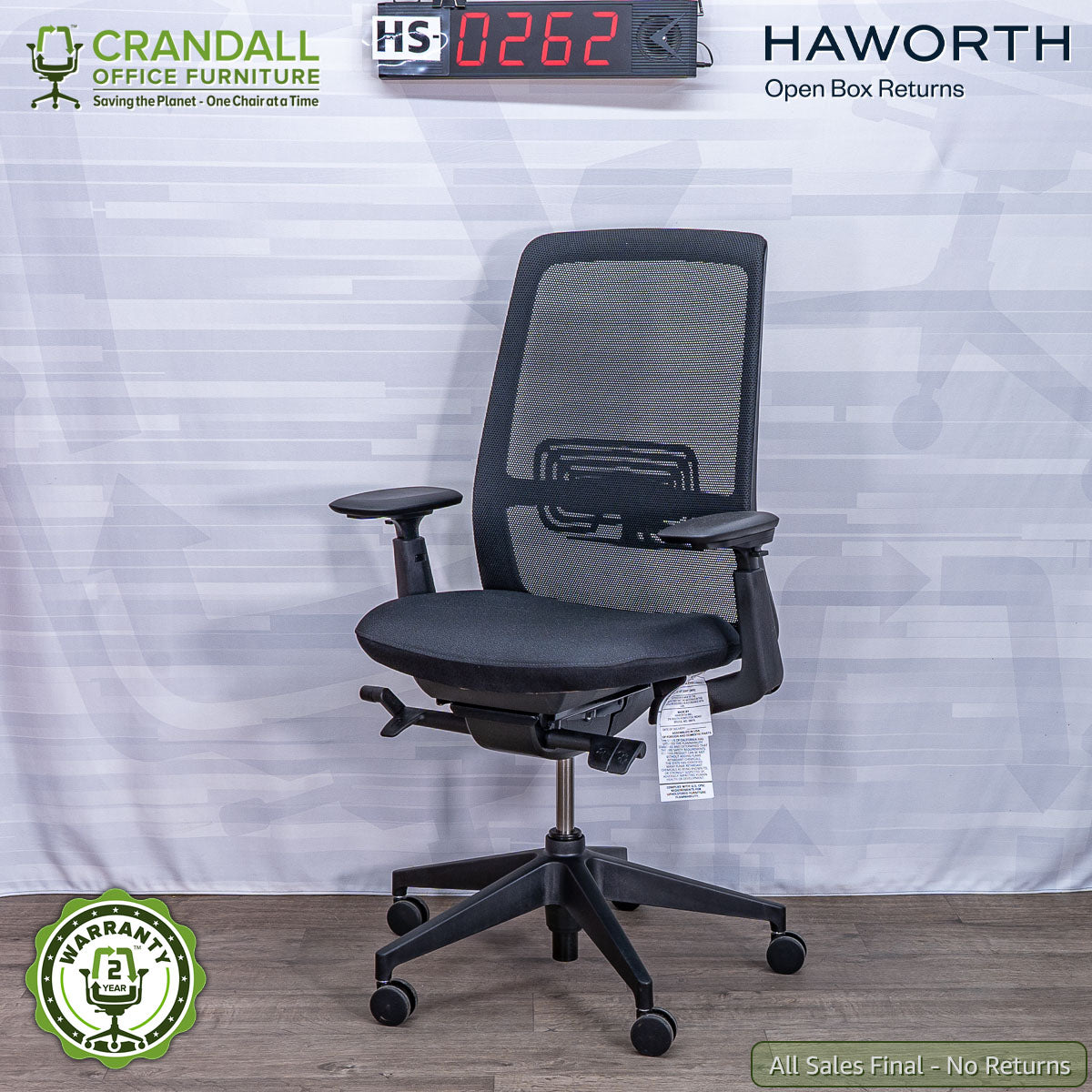 HS-0262 - Haworth Open Box Returns Soji