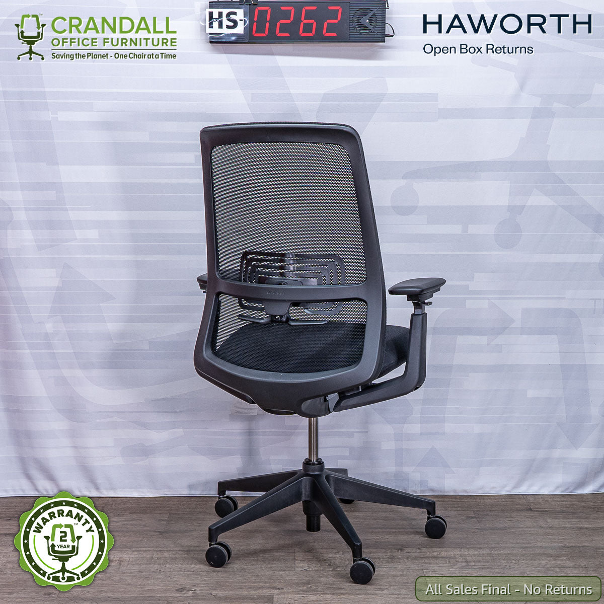 HS-0262 - Haworth Open Box Returns Soji