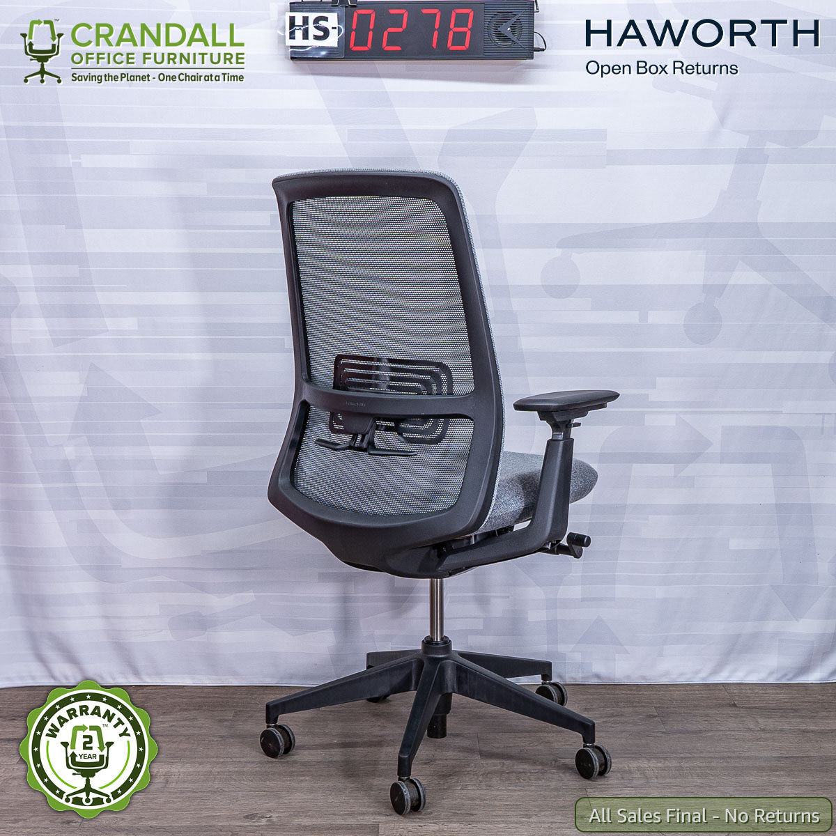 HS-0278 - Haworth Open Box Returns Soji