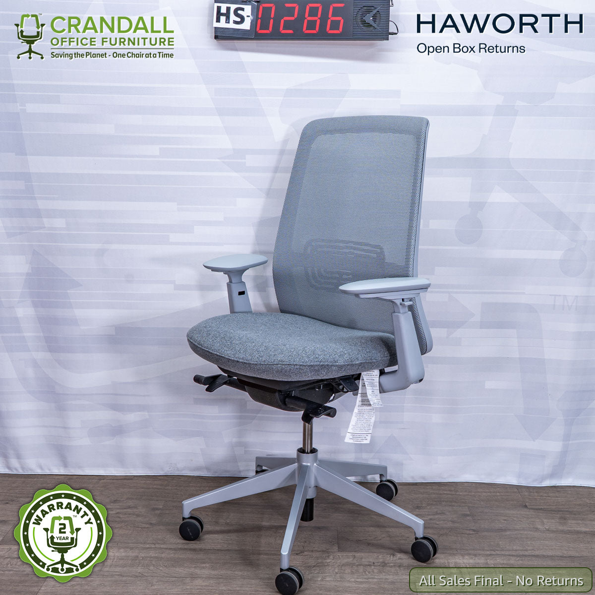 HS-0286 - Haworth Open Box Returns Soji