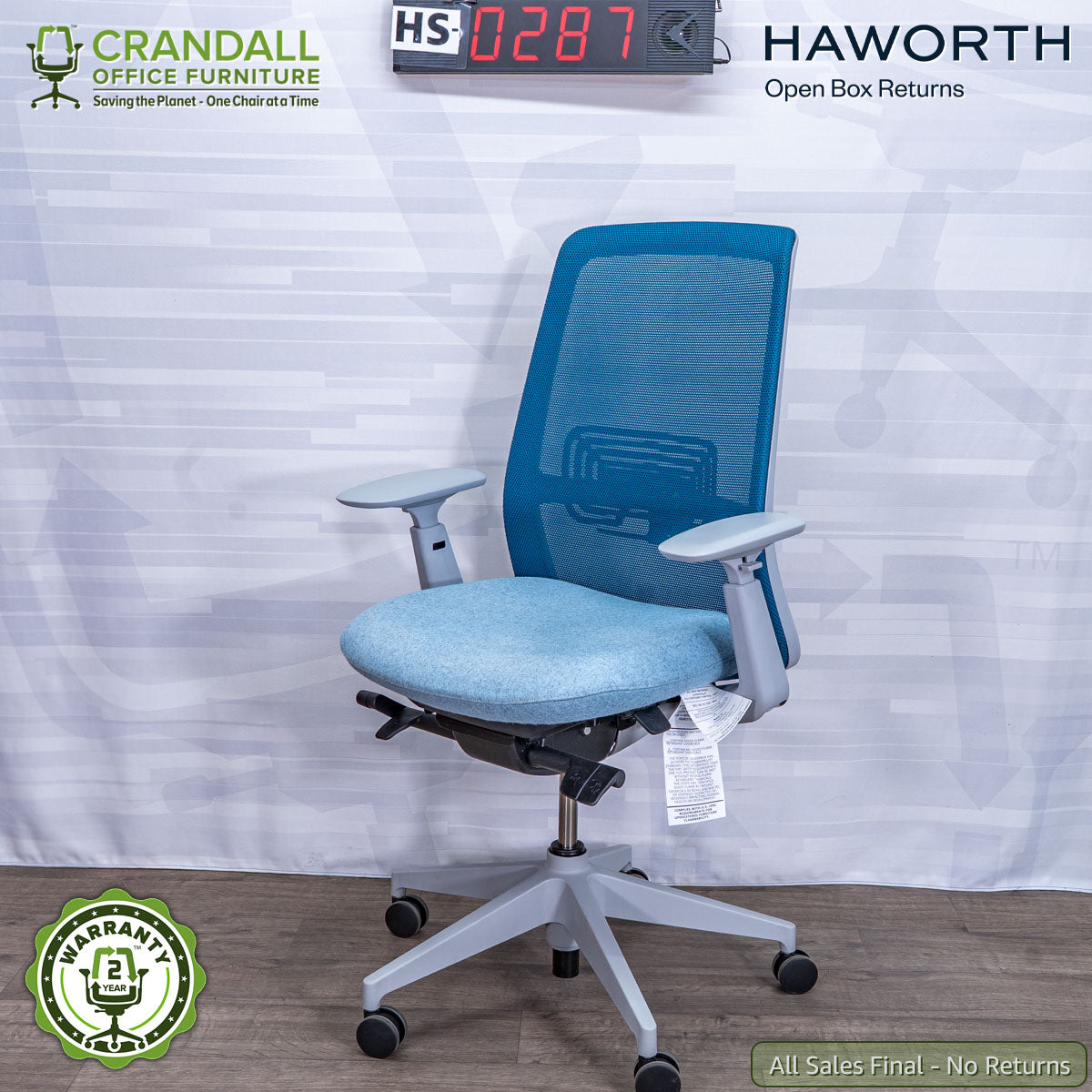 HS-0287 - Haworth Open Box Returns Soji