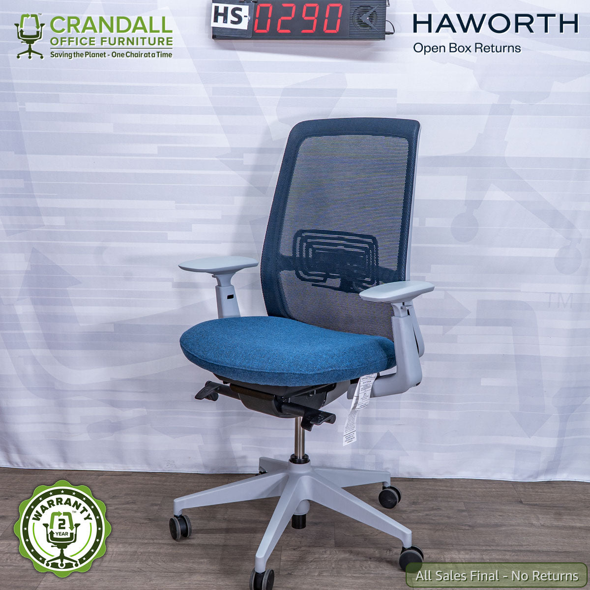 HS-0290 - Haworth Open Box Returns Soji
