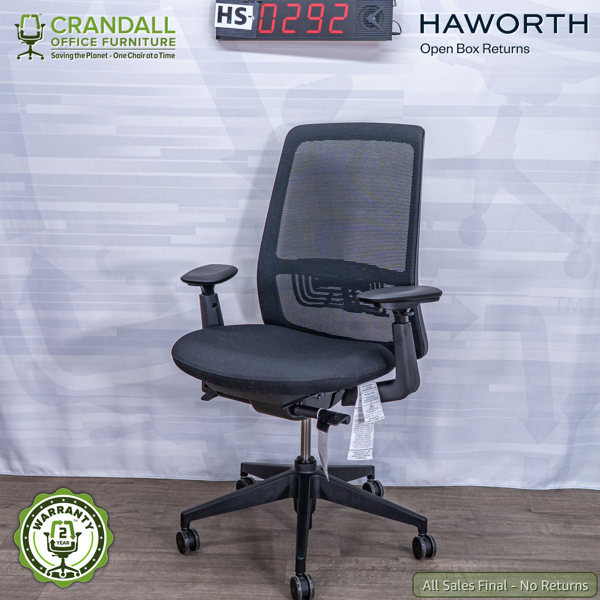 HS-0292 - Haworth Open Box Returns Soji