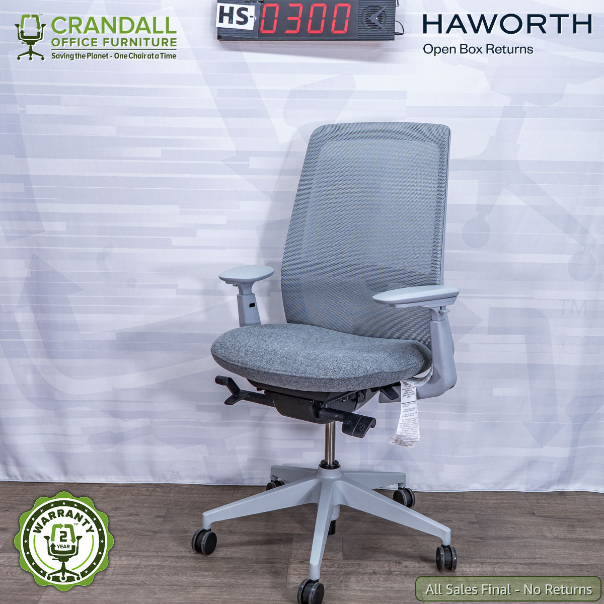 HS-0300 - Haworth Open Box Returns Soji