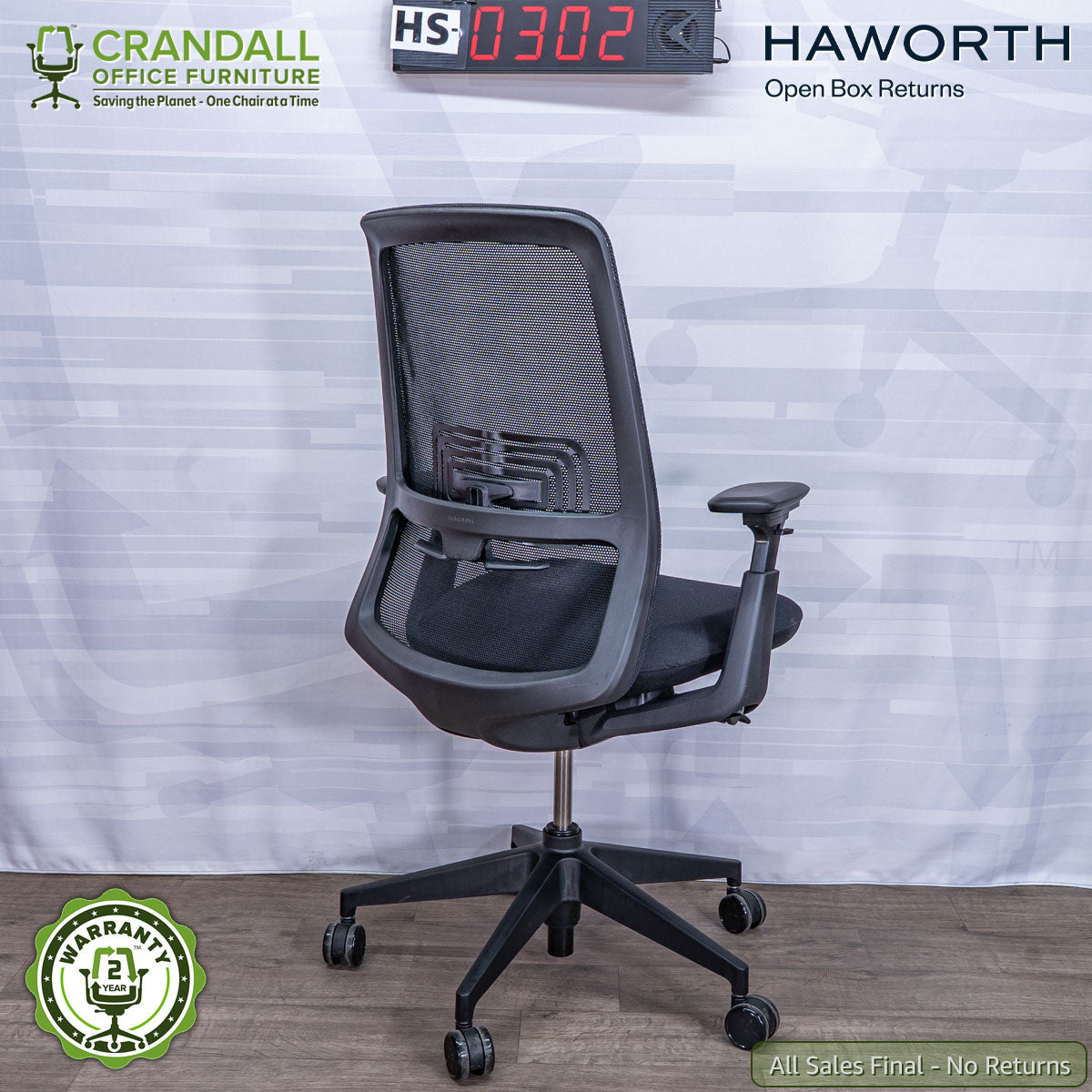 HS-0302 - Haworth Open Box Returns Soji