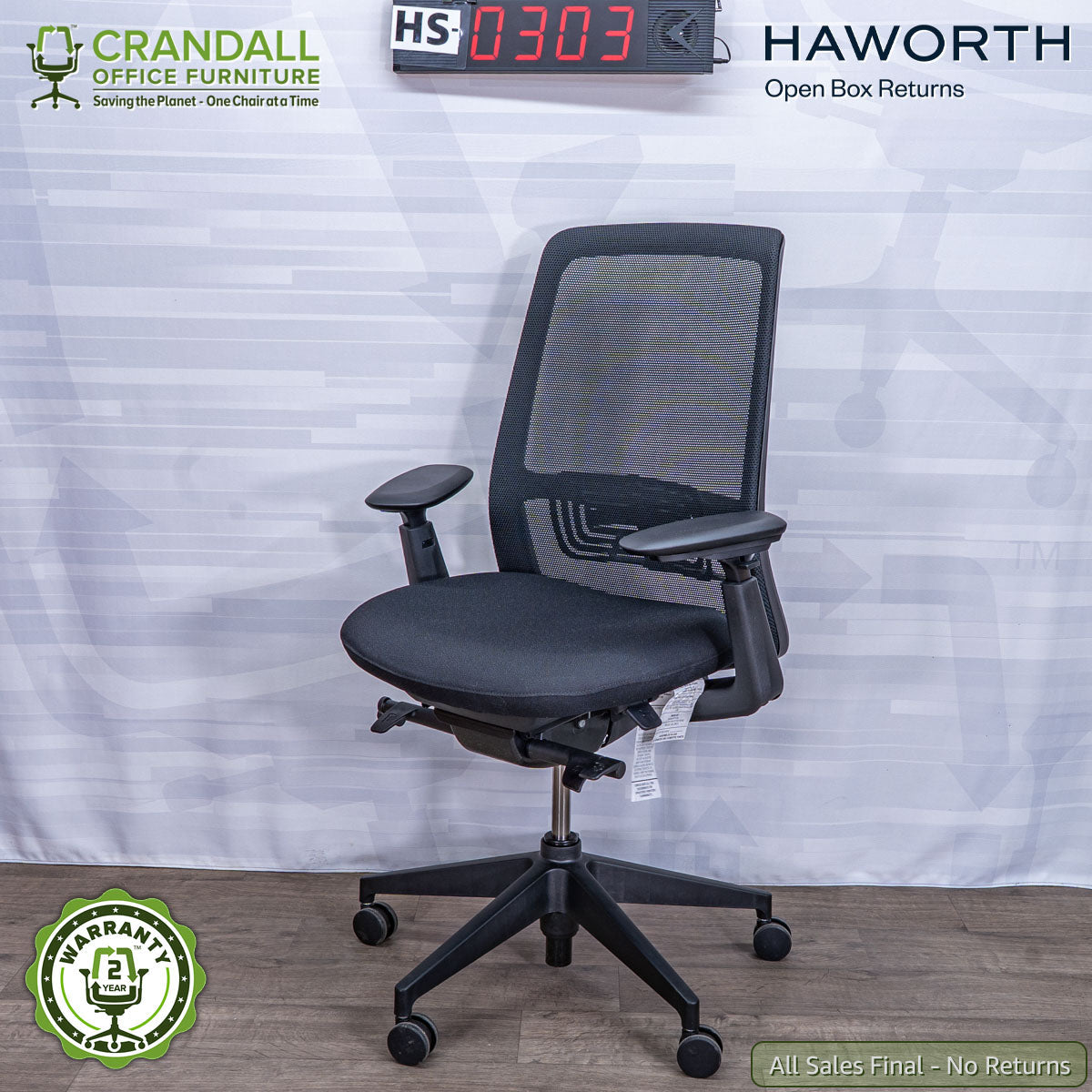 HS-0303 - Haworth Open Box Returns Soji