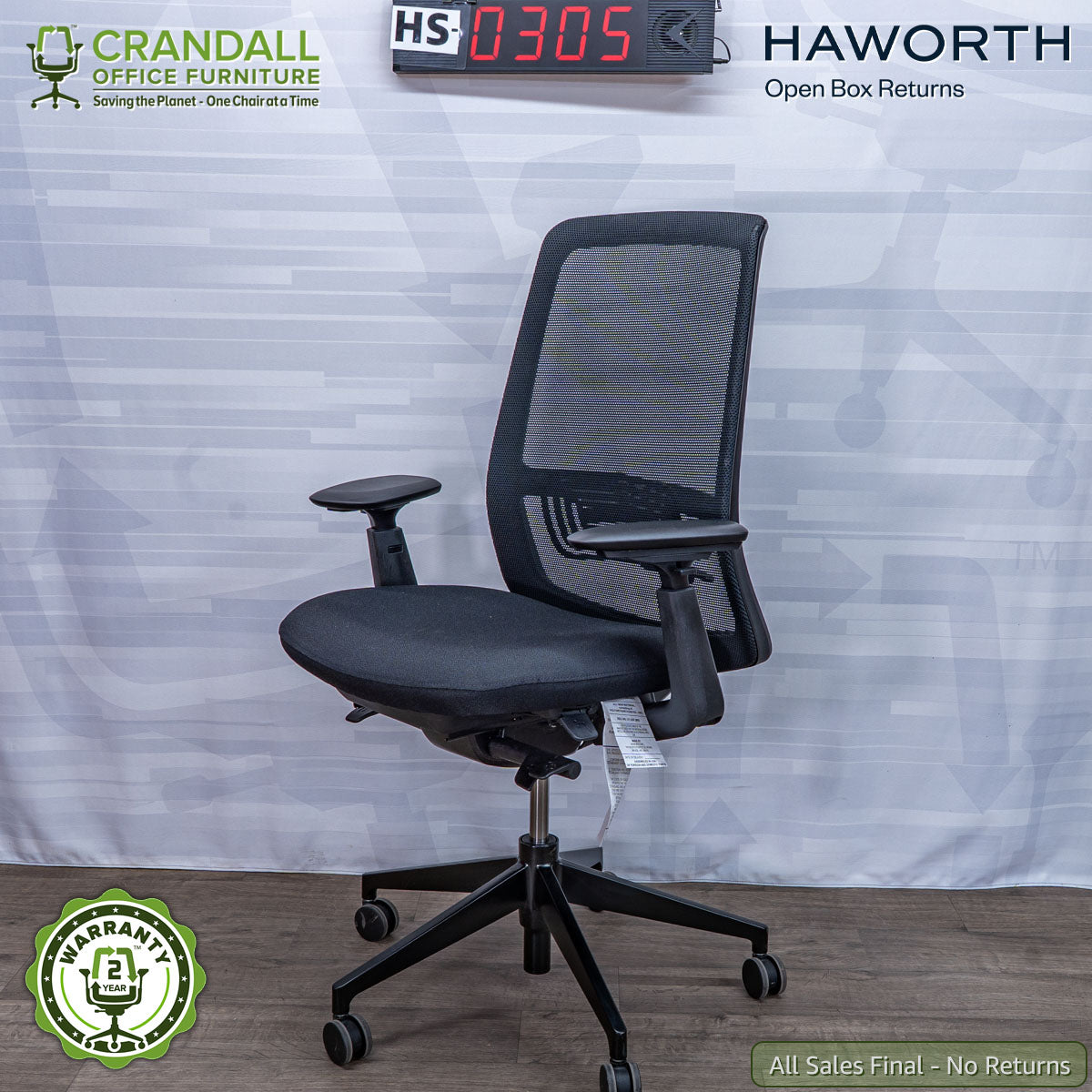 HS-0305 - Haworth Open Box Returns Soji