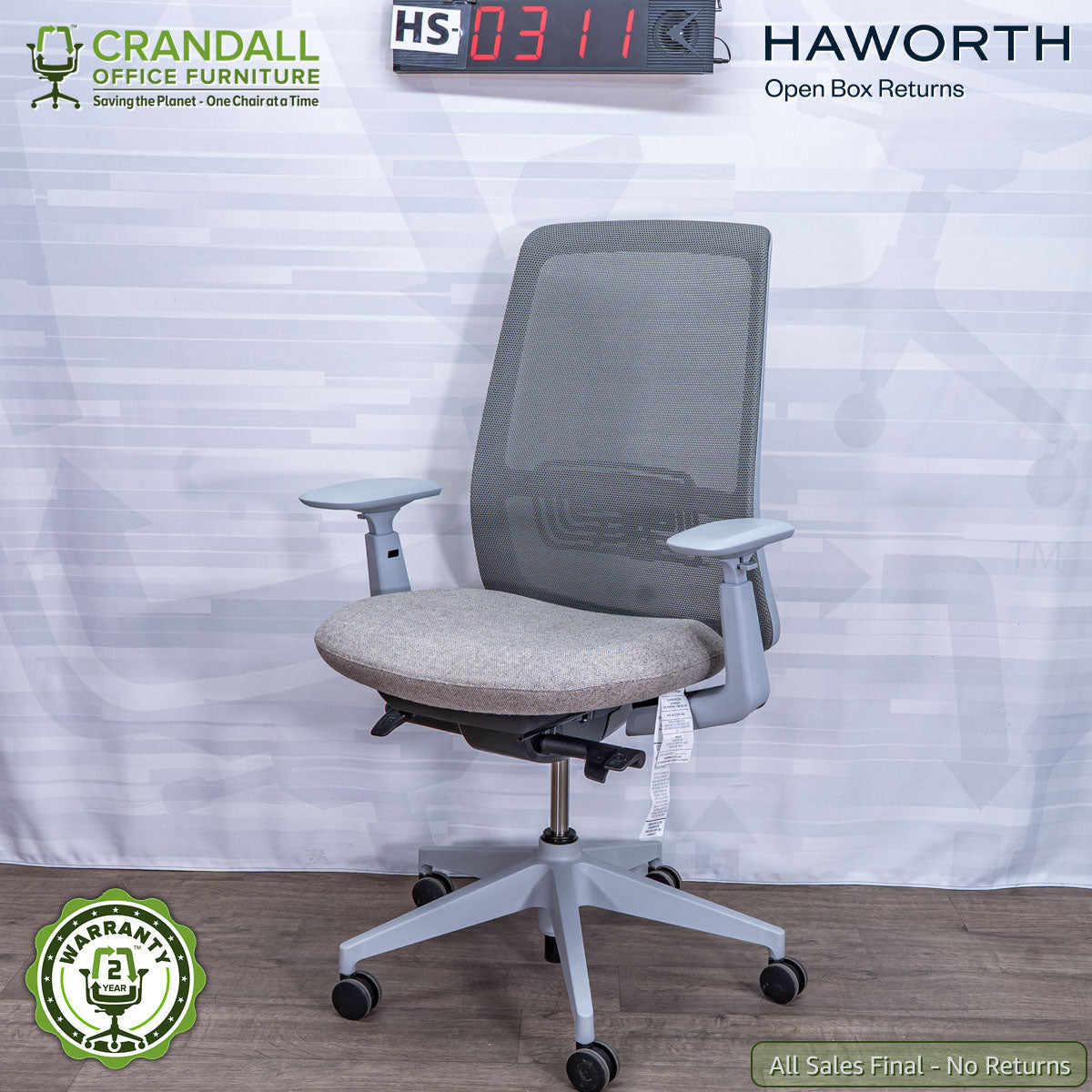 HS-0311 - Haworth Open Box Returns Soji