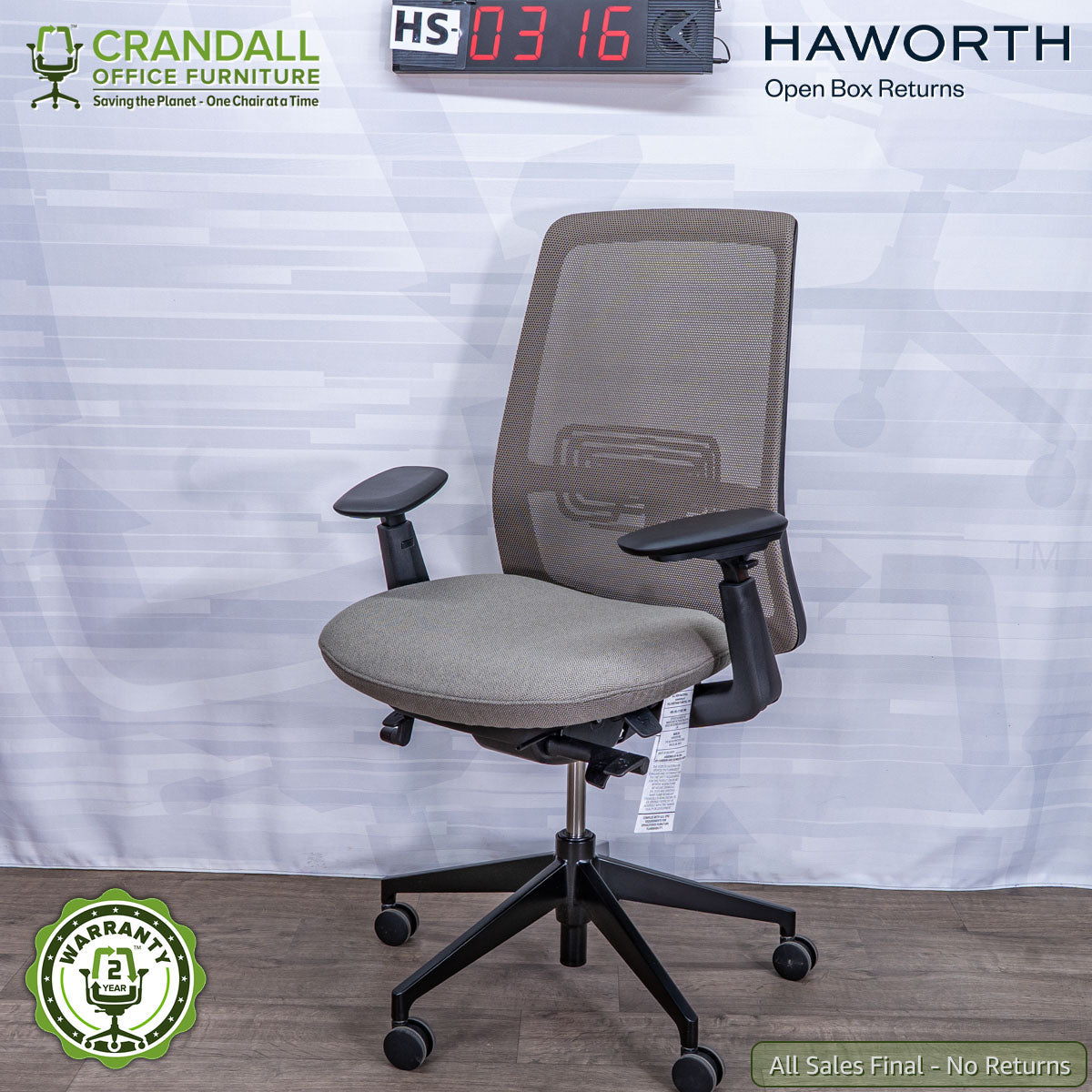 HS-0317 - Haworth Open Box Returns Soji