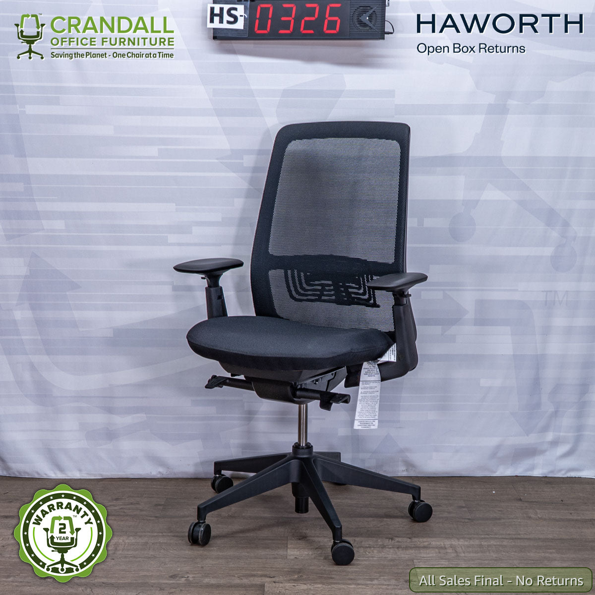 HS-0326 - Haworth Open Box Returns Soji