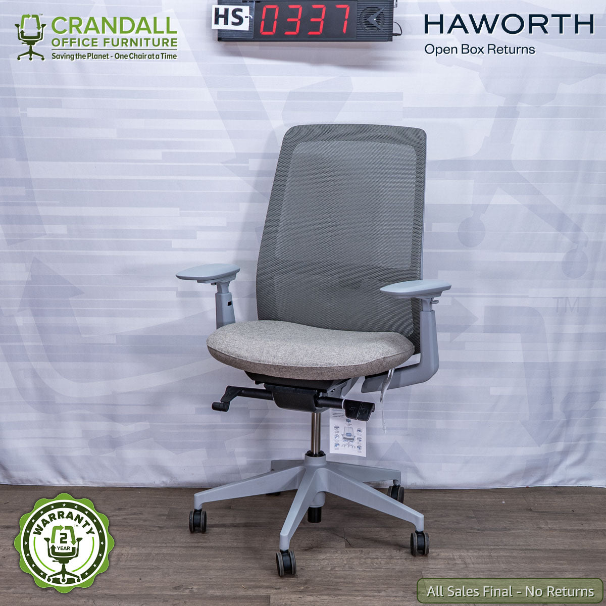 HS-0337 - Haworth Open Box Returns Soji