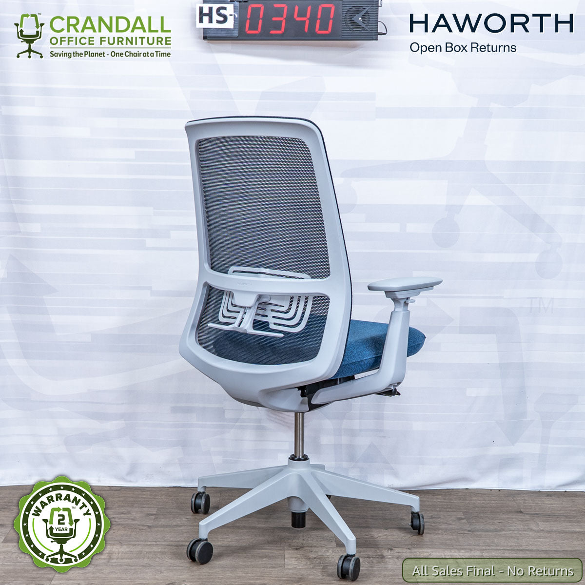 HS-0340 - Haworth Open Box Returns Soji
