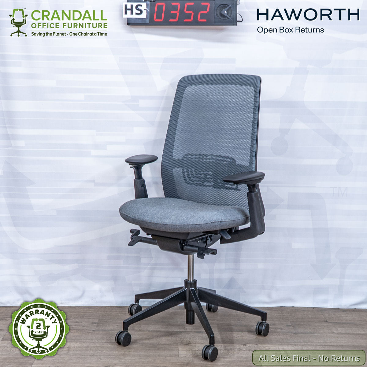 HS-0352 - Haworth Open Box Returns Soji