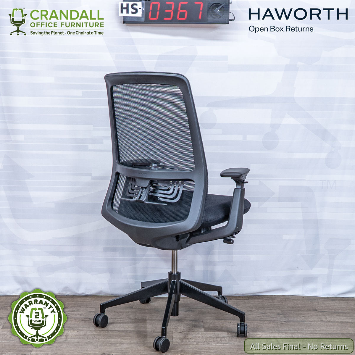 HS-0367 - Haworth Open Box Returns Soji