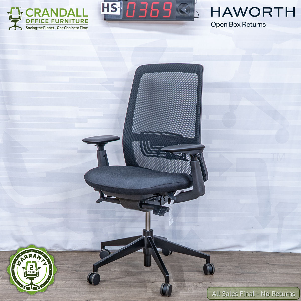 HS-0369 - Haworth Open Box Returns Soji