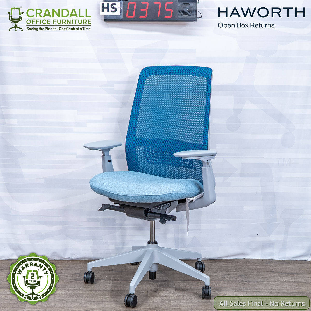 HS-0375 - Haworth Open Box Returns Soji