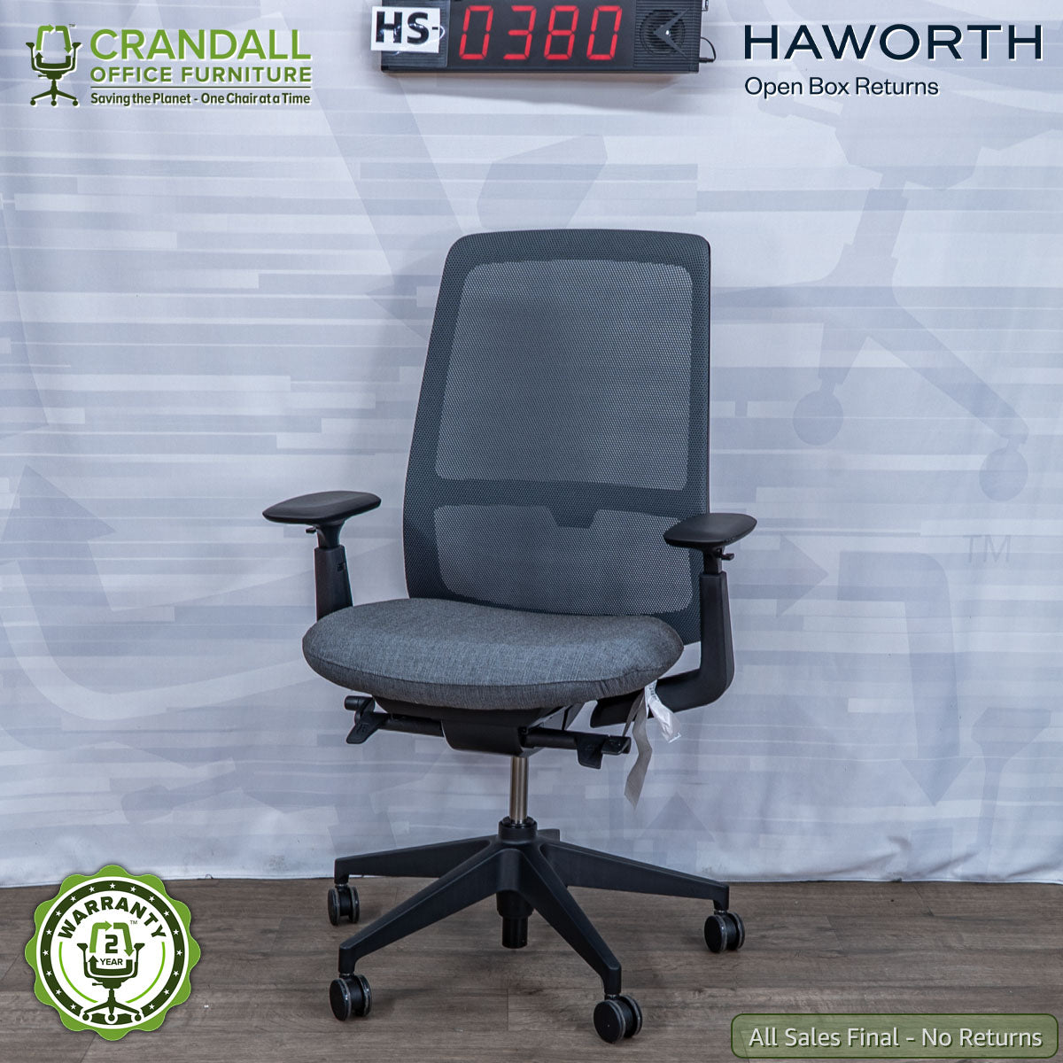 HS-0380 - Haworth Open Box Returns Soji