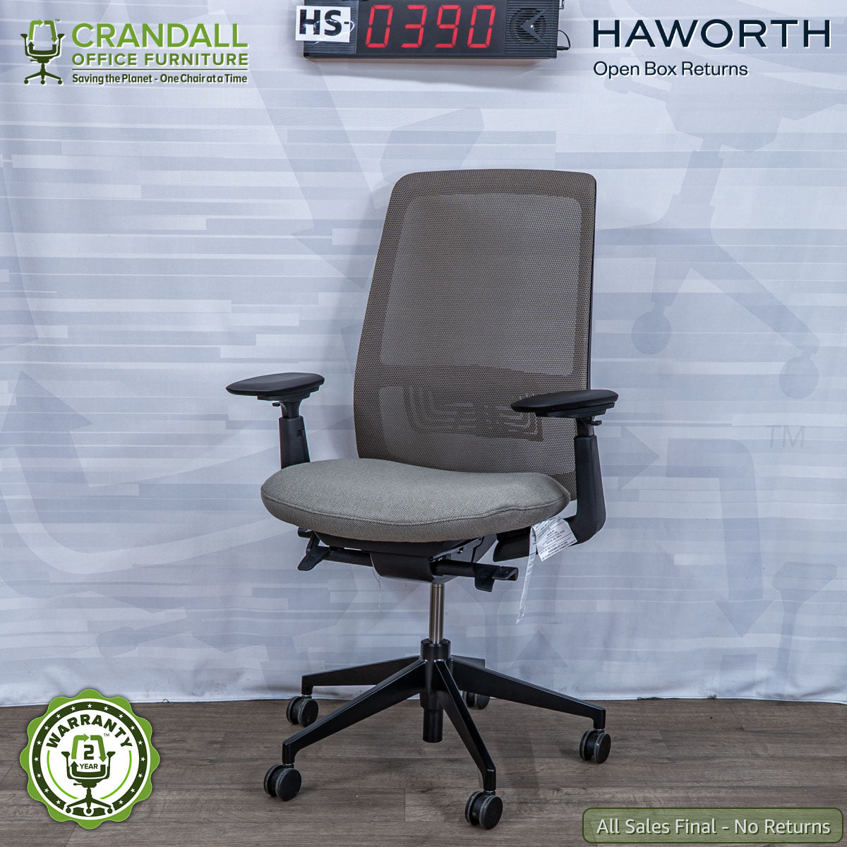 HS-0390 - Haworth Open Box Returns Soji
