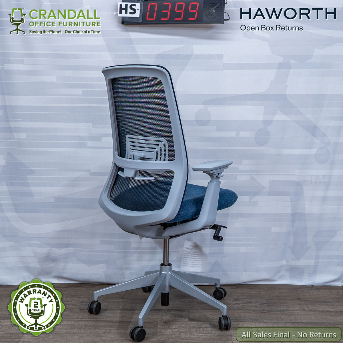HS-0399 - Haworth Open Box Returns Soji