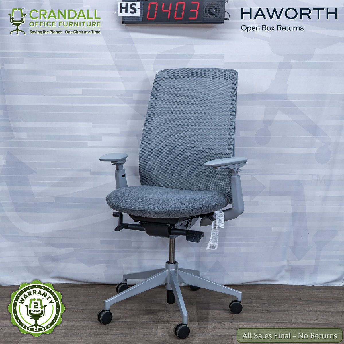 HS-0403 - Haworth Open Box Returns Soji