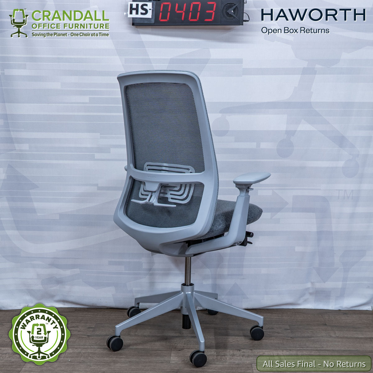 HS-0403 - Haworth Open Box Returns Soji