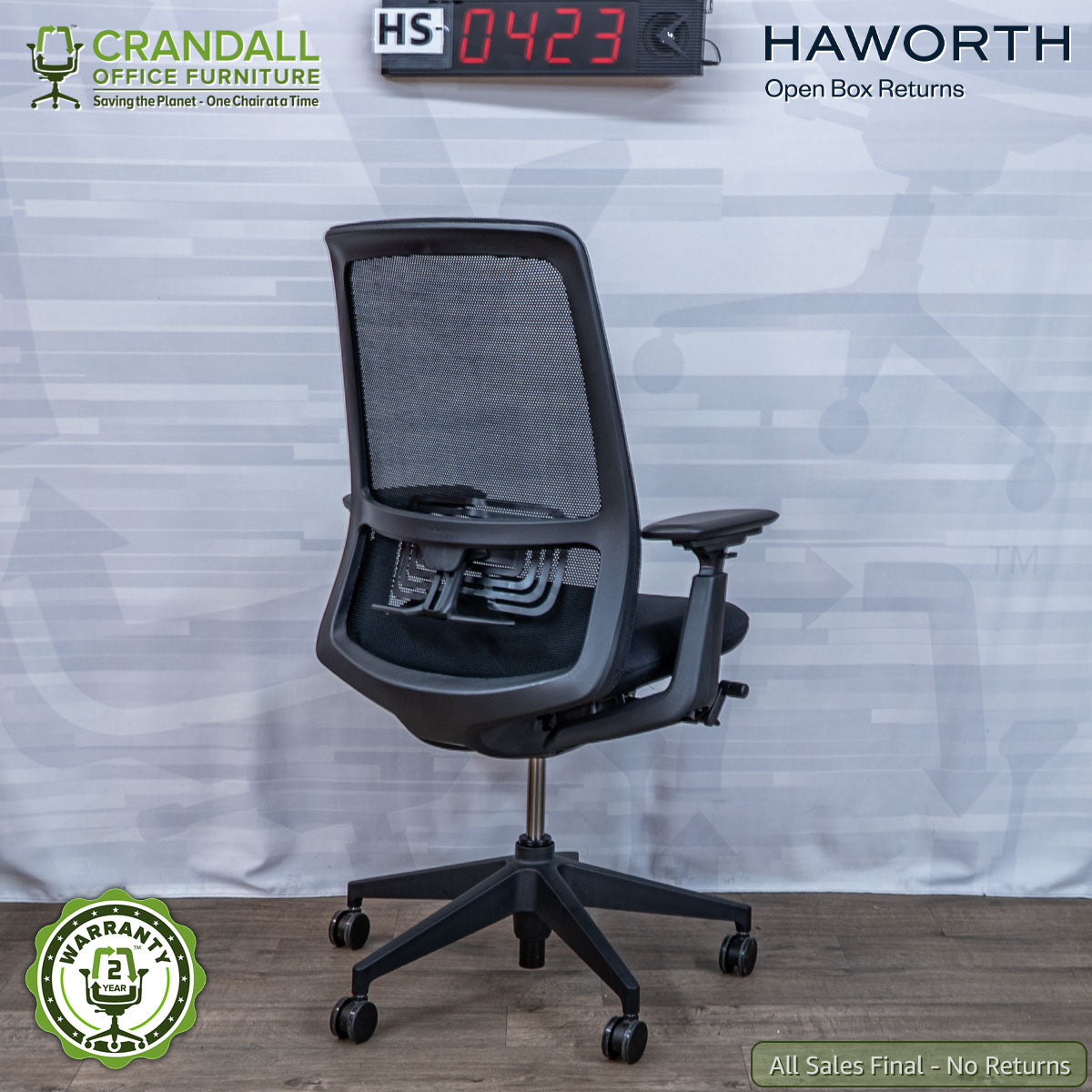 HS-0423 - Haworth Open Box Returns Soji