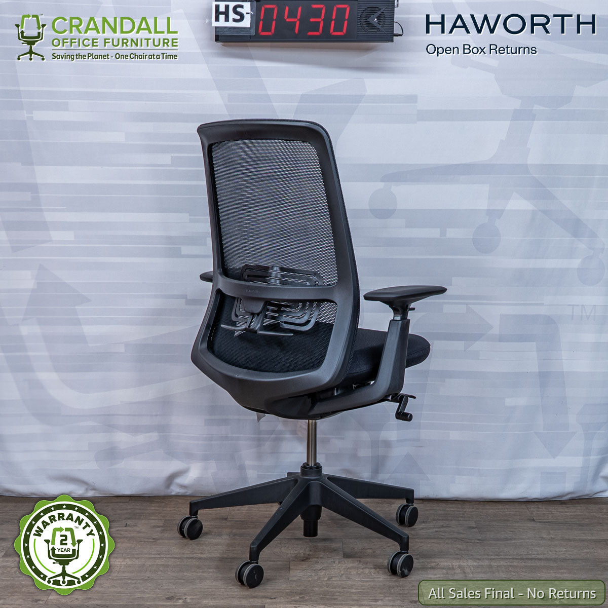 HS-0430 - Haworth Open Box Returns Soji